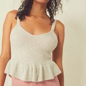 Free People Carissa Cashmere sweater tank